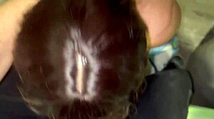 My sexy big ass roommate deepthroats cock and swallows cum in dorm