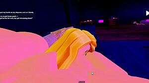 stepmom sucks stepson's cock while father works