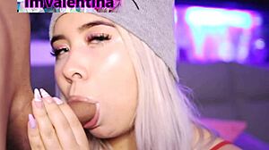 Valentina, Blonde Latina BBW, Craves Daily Orgy Action. Her Bubble Butt Begs for Endless Cock!