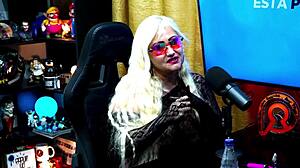 Milf Andressa Sanchez Moans with Vibrator on Her Nipples