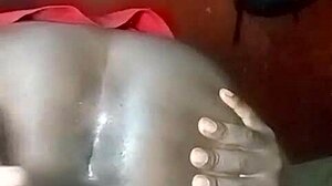 sexyjayla254 strips and fingers her gaping asshole up close 😏