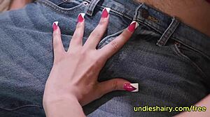 Damn, Petite Brunette Sucks Huge Dick Hard!