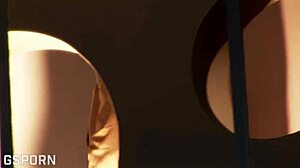 Sensual brunette milf with natural boobs gets pounded by a eager stud.