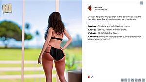 What happens in lust academy 75 with those curvy outfits?