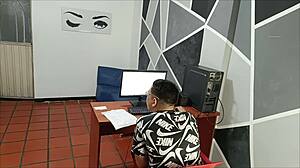 he didn’t expect company, oops, stepsister had wilder plans!