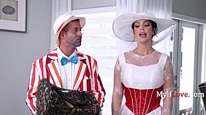 Mary Poppins Goes Wild: Alexa Payne And Ashle Alexander In Hardcore Group Sex With Mylflove