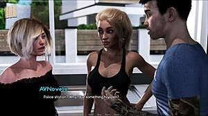 intertwined 176: curvy cute fat girl in outfit in 3d porn