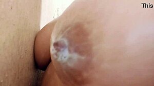 Sensual Filipina Teases with Big Natural Tits in Close-Up. She’s All Alone and Loving It!