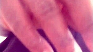 Bold Fantasy of Girlfriend Wife in Garage with Wet Masturbation and Cum