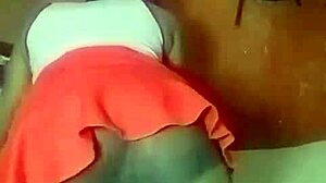 sexyjayla254 strips and fingers her gaping asshole up close 😏