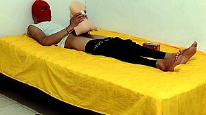 Sexy doll in lingerie banged by lonely man craving action.