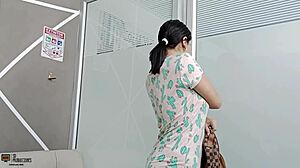 Two young Latina lesbians share sensual homemade sex in the dead of night. Their story unfolds with raw passion.