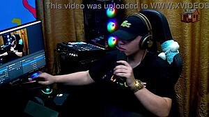 daniely patricia red kiss passionately during podcast interview