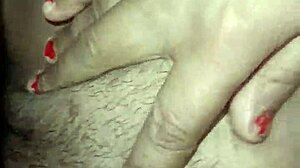 Indian bhabhi with big natural tits gets licked and fucked in a steamy bedroom encounter.