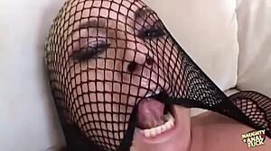 Exposing Her Fat White Ass! Blonde Gets Wild Anal and Swallows Cum!