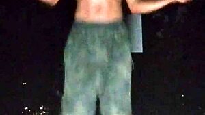 Park Vibes with Skinny Gym Beauty