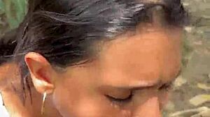 blowjob outside, caught by torbe, so wild!