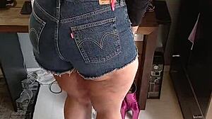 I Rock Sexy Shorts Showing Off My Tanned Tan Lines