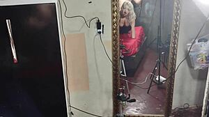 hotferma actress flaunts sexy butt post-filming for fans