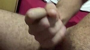 i'm rich and gonna cum all over my big dick while masturbating solo