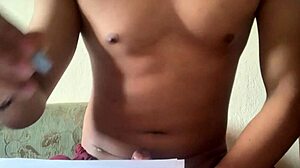 Maluma masturbates alone at home