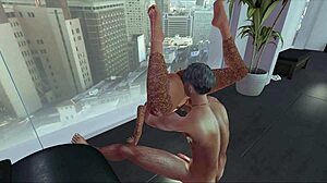 He Covers My Face With Sticky Cumshot During Prone Blowjob Deepthroat Facial