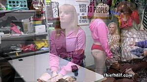 Stolen dye sparks wild backroom threesome action