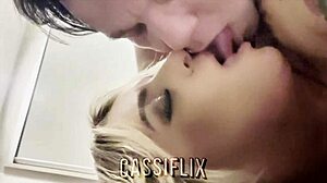 Blonde Milf Rides Huge Cock in Gym Heat. Wet and Wild on Cassiflix Full Video!