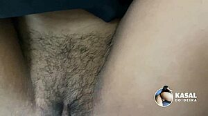 Pretty Gym Babe Shows Shaved Natural Tits