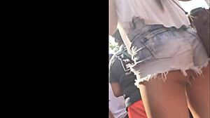 Blonde Juicy Ass Spotted!