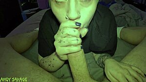pov big ass goth getting rough anal and deepthroat, moaning like a slut!