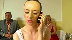 Gundula pervers endures intense anal fucking to forget her canceled wedding pain