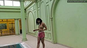 Lady Dee Shy Czech Teen Swims Naked