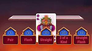 Indian couple plays spicy bedroom game