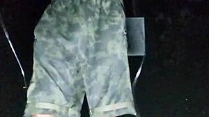 Park Vibes with Skinny Gym Beauty