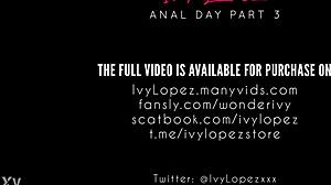 teen amateur latina explores hardcore anal gape with apple in doggystyle fetish play