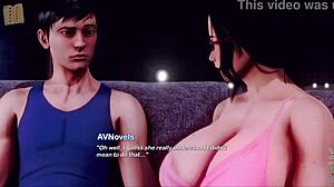 Exploring the inn in this adventure game. 😊