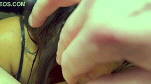 Big Tits Brazilian Sucks Dick Deep Yet Spits