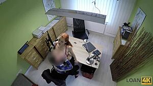 in this loan4k video, a seductive woman with sensual curves asks for help because she needs money