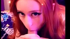 Mj Performs Blowjob on Spiderman Before Pussyfuck in Cosplay