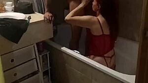 My Girlfriend's Mom Gets Anal in the Bathtub