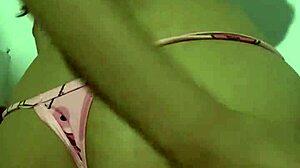 young latina teases in pajamas craving double action 🔥