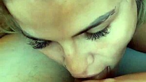 wife surprises husband in white lingerie begging for deep pounding and cumshot