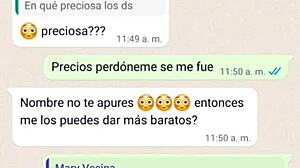 도냐 메리가 너무 흥분해서 그녀의 매운 누드 보냈어