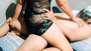 chubby wife eats me out again, gets wet and cums on me, dang babe!