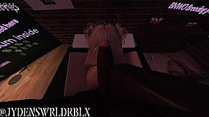 white blonde girl discovers big black cock in the hood