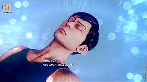 Exploring the inn in this adventure game. 😊