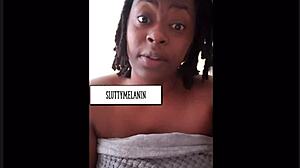 the ebony amateur shares 4 laws for masturbation and sex.
