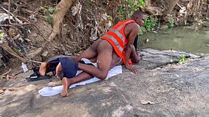 Ass Worship Outdoor Adventure