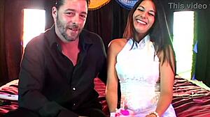 Amateur Couple's Casting Interview Turns into Dirty Talk Fun